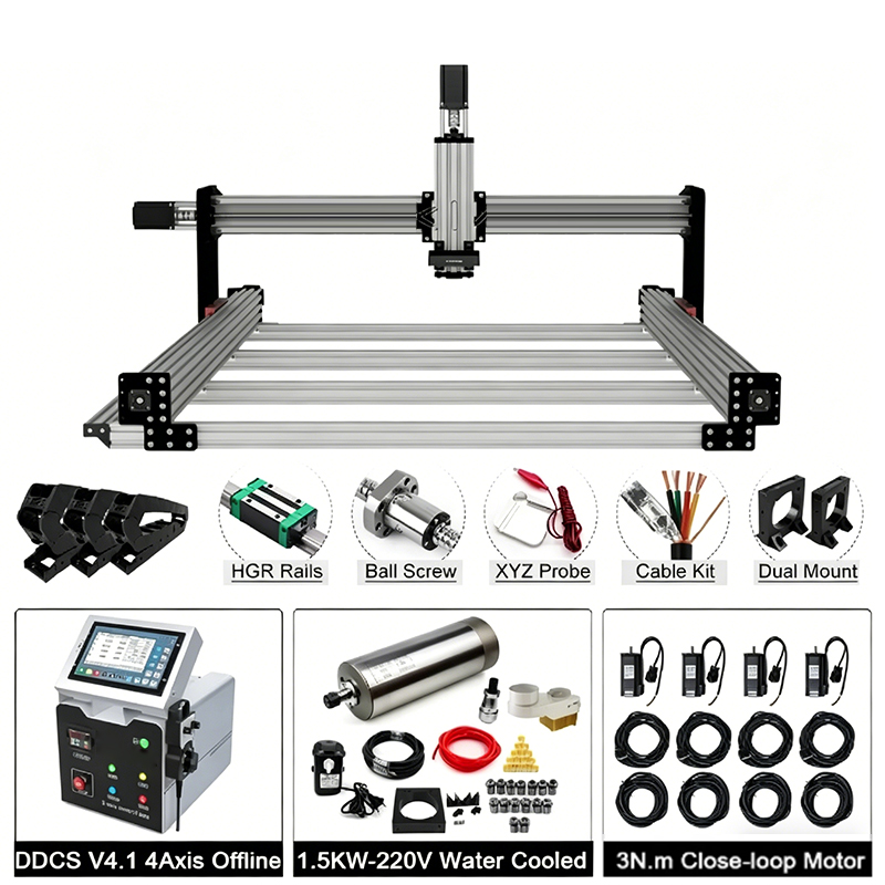 Ddcs V4.1 4 Axis Cnc Offline Controller - DDCS V4.1 4-assig offline besturingssysteem voor
