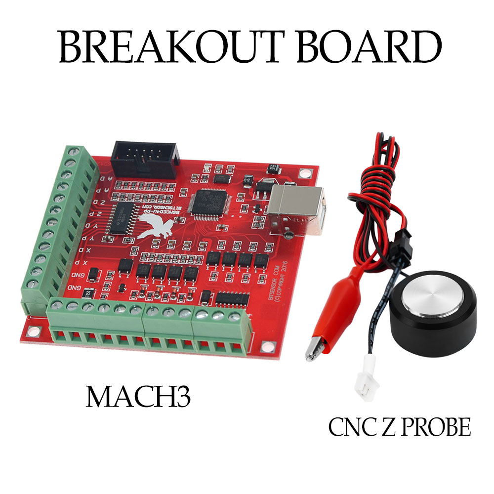 Mach3 Usb Cnc Controller 4 Axis 100Khz - Usongshine Cnc Z As Touch Sonde