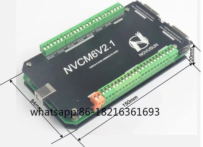 5 Axis Cnc Breakout Board Interface Mach3 - V2.1 3/4/5/6-assige CNC-controller MACH3-Breakout USB-interfacekaart Motion