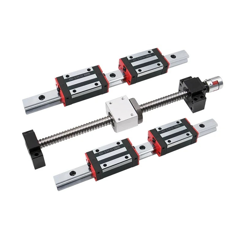 Hgr20 Linear Guide Rail Ballscrew Set - lineaire rails lineaire geleiders 2 stuks