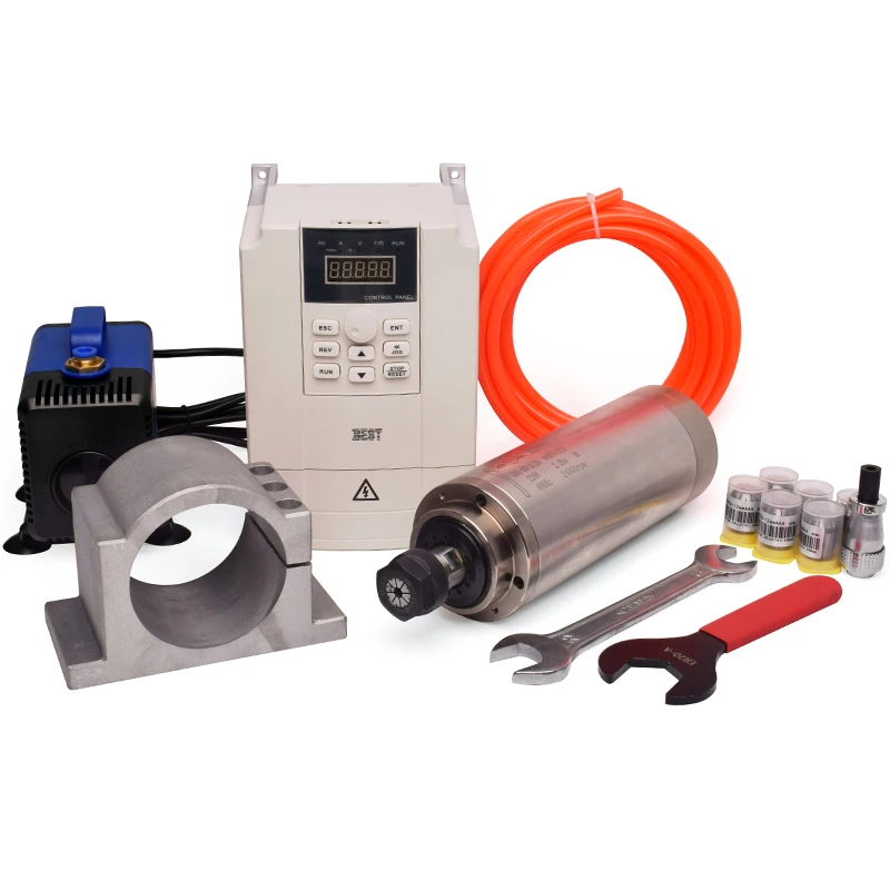 2.2Kw Water Cooled Spindle Kit Vfd - Goedkope prijs, hoge snelheid GDZ spindel