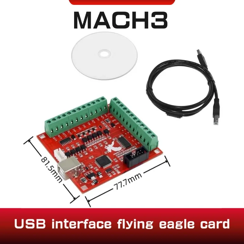Mach3 Usb Cnc Controller 4 Axis 100Khz - 1 ST MACH3 CNC USB 100