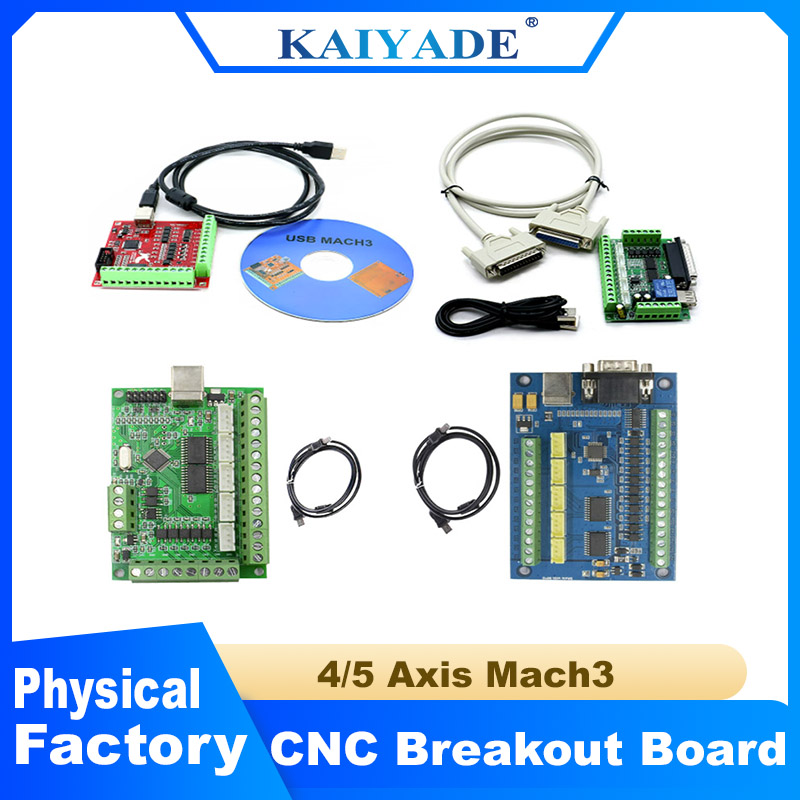 Mach3 Usb Cnc Controller 4 Axis 100Khz - CNC Controller MACH3 Systeem 4 Axis