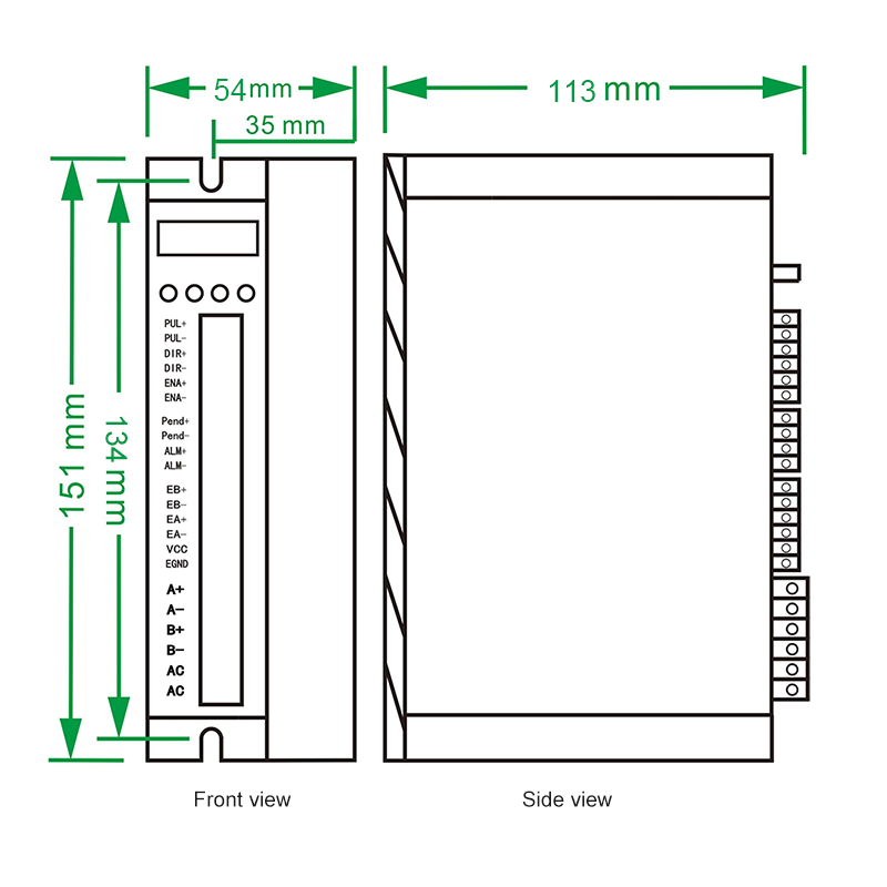 HBS860H hybride servodriver AC - Hybrid Servo Driver Nema 34 8.5Nm recensie en prijs