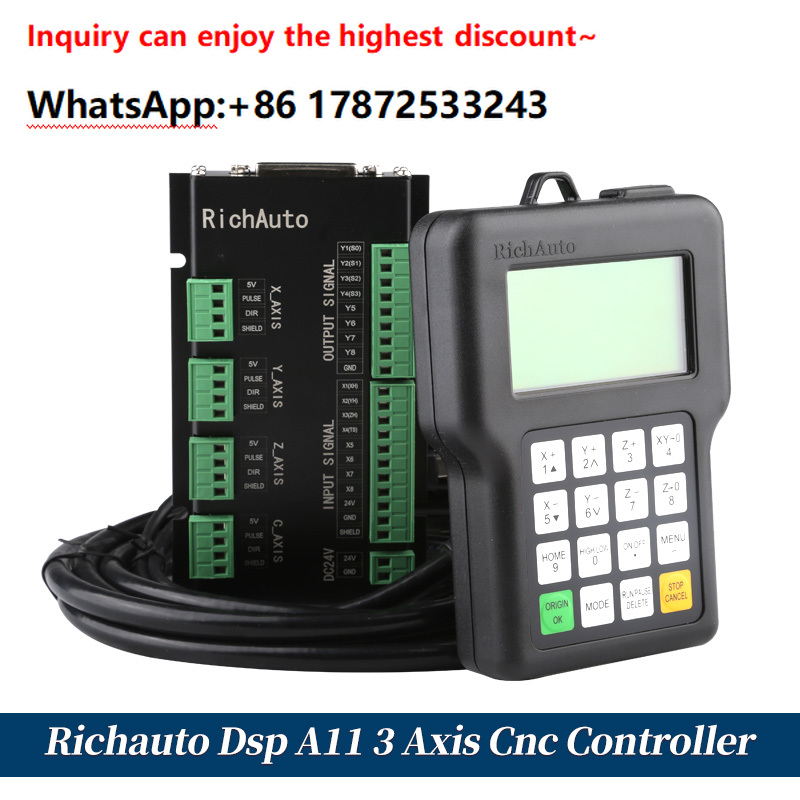 Dsp A11 Richauto 3-assige CNC- - Richauto A11 Dsp Controller 3 Axis recensie en prijs