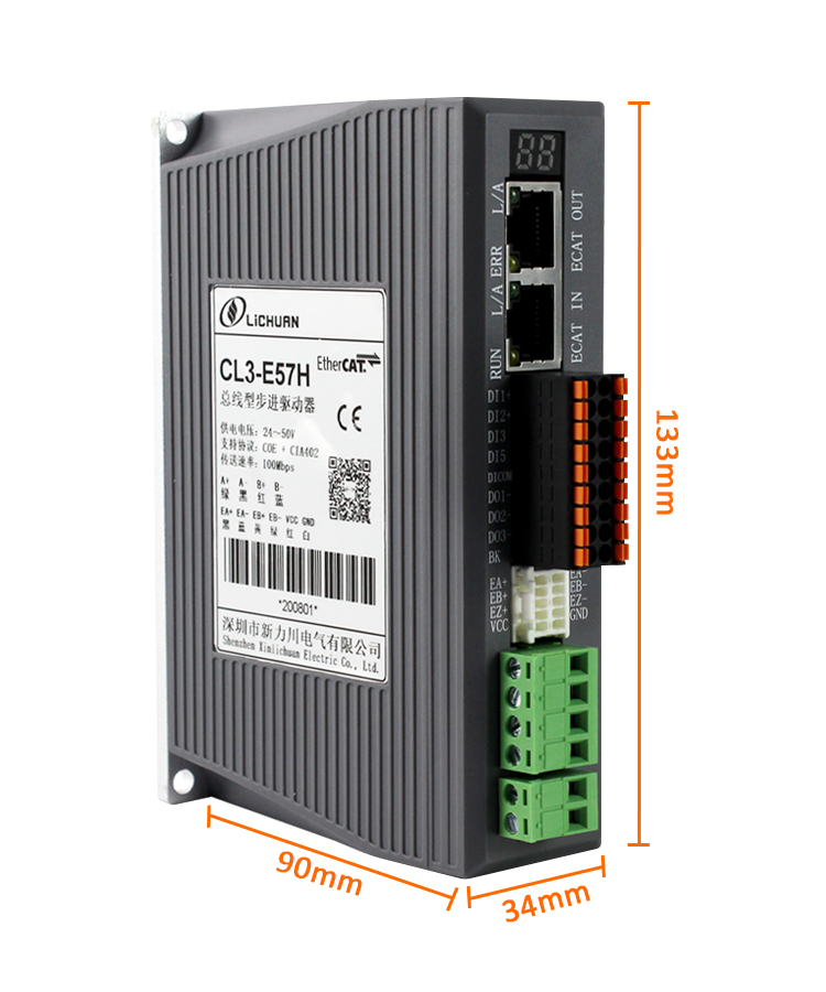 EtherCAT Bus Type Nema 23 Stap - Nema 23 Closed Loop Stepper Motor Driver Kit recensie en prijs