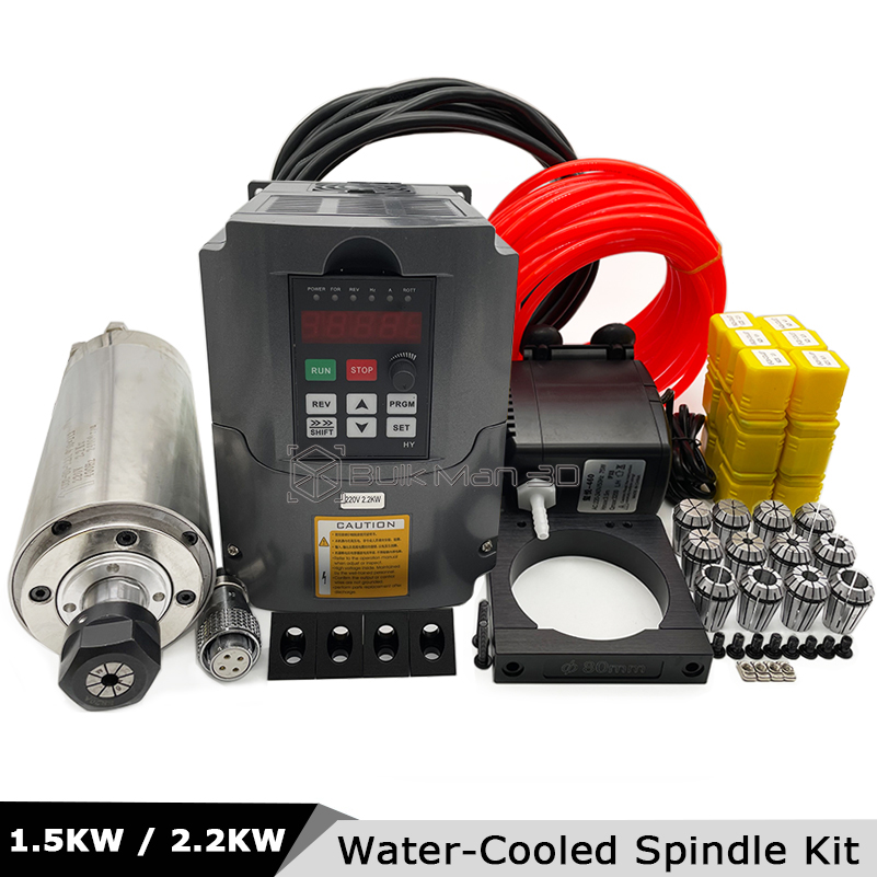 2.2KW/1.5KW 400Hz 24000RPM Wat - 2.2Kw Water Cooled Spindle Kit Vfd recensie en prijs