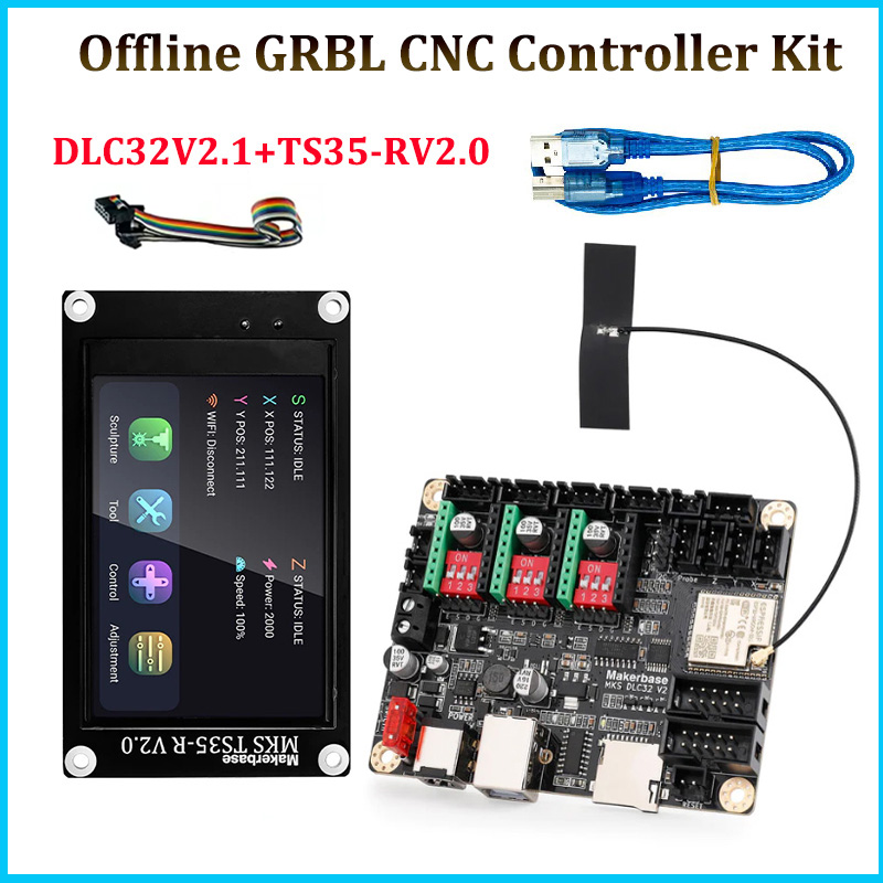 Makerbase MKS DLC32 V2.1 32Bit - Grbl 32 Bit Control Board Offline Display recensie en prijs