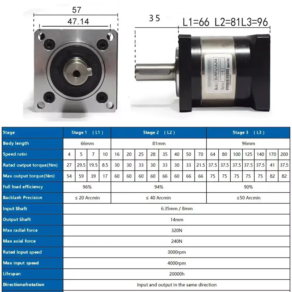 Planetaire versnellingsbak 57  - Nema 23 Closed Loop Stepper Motor Driver Kit recensie en prijs
