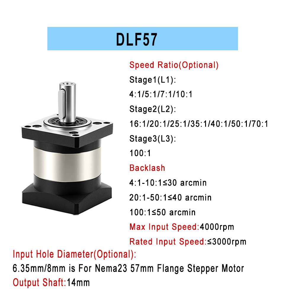 Planetaire Reducer 57/86mm Sta - Planetary Gearbox Reducer Nema 23 34 recensie en prijs