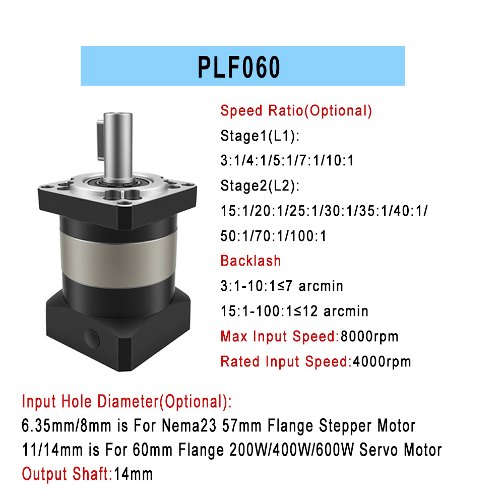Planetaire Reducer 57/86mm Sta - Planetary Gearbox Reducer Nema 23 34 recensie en prijs