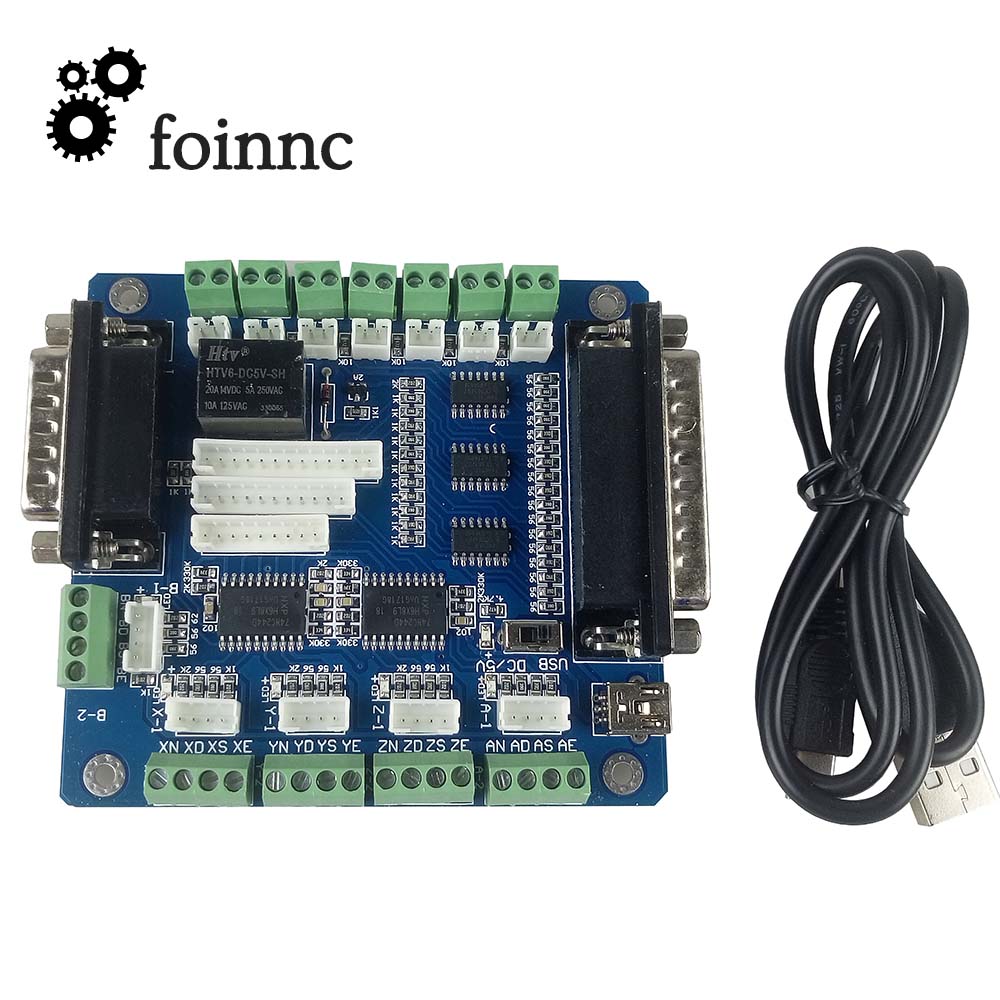 Mach3 5 Axis Cnc Breakout Cont - 5 Axis Cnc Breakout Board Interface Mach3 recensie en prijs