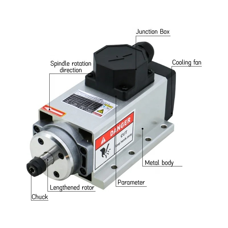 Freesmachine spindelmotor 2,2  - Er20 Collet Chuck Spindle Motor 220V recensie en prijs