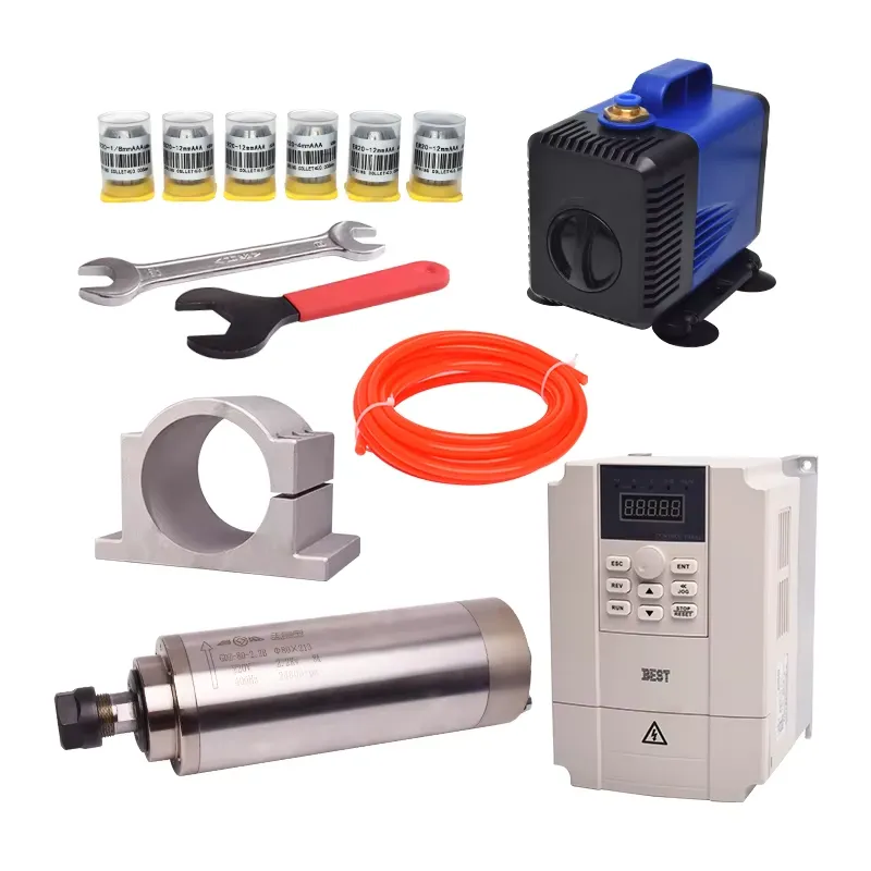 Gdz80 2.2kw Watergekoelde Spin - 2.2Kw Water Cooled Spindle Kit Vfd recensie en prijs
