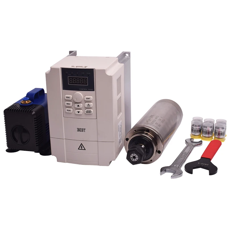 Goedkope prijs, hoge snelheid  - 2.2Kw Water Cooled Spindle Kit Vfd recensie en prijs