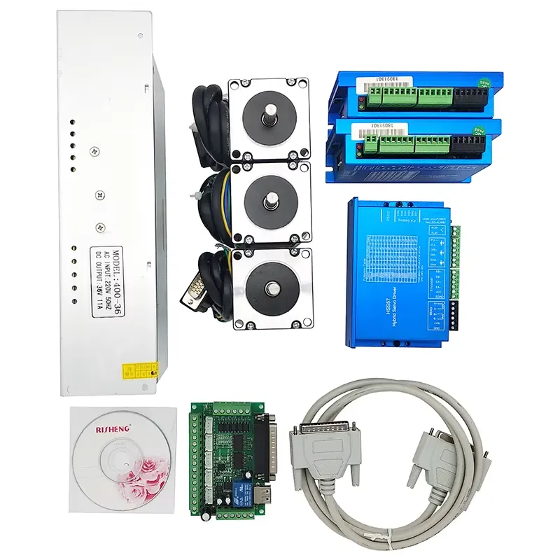 3-assige 2N.m Nema23 CNC Kit S - Nema 23 Closed Loop Stepper Motor Driver Kit recensie en prijs