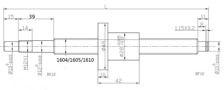 6-delige CNC-set HGR20 lineair - Hgr20 Linear Guide Rail Ballscrew Set recensie en prijs