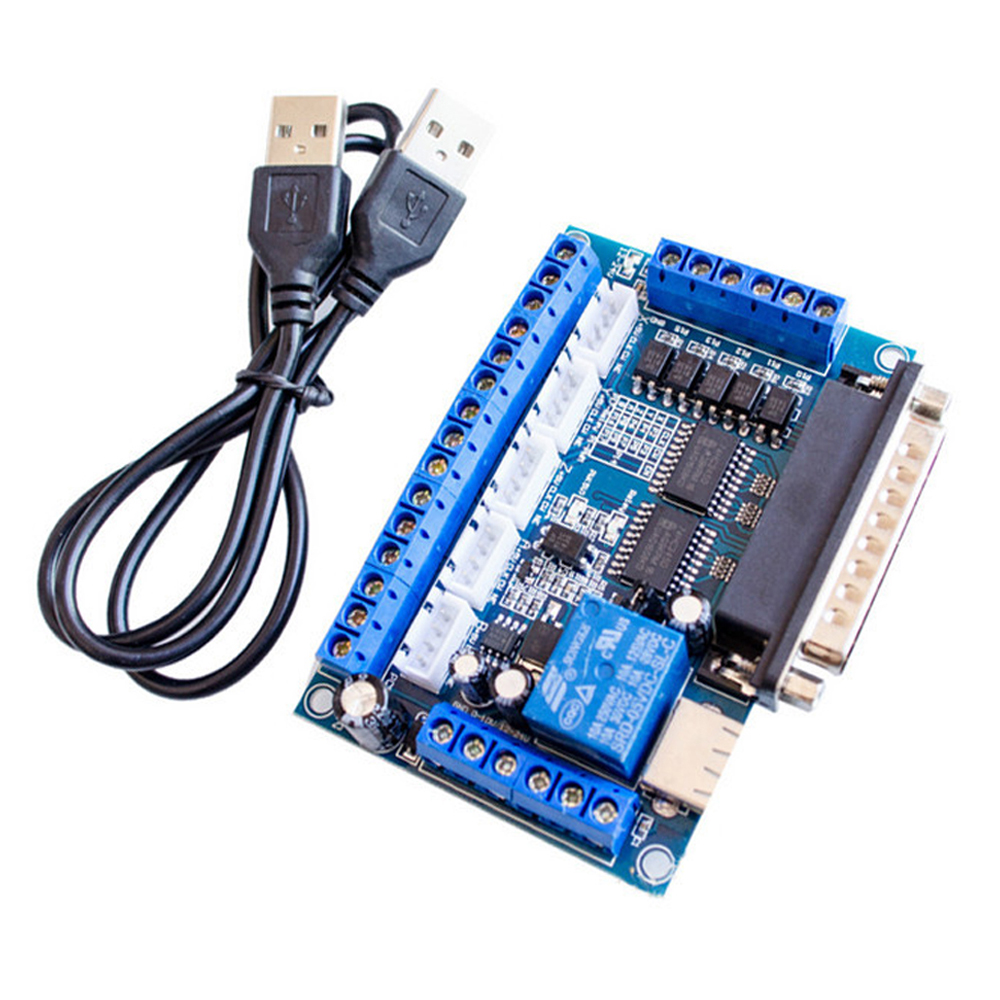 5-assige CNC-interfaceadapter  - 5 Axis Cnc Breakout Board Interface Mach3 recensie en prijs