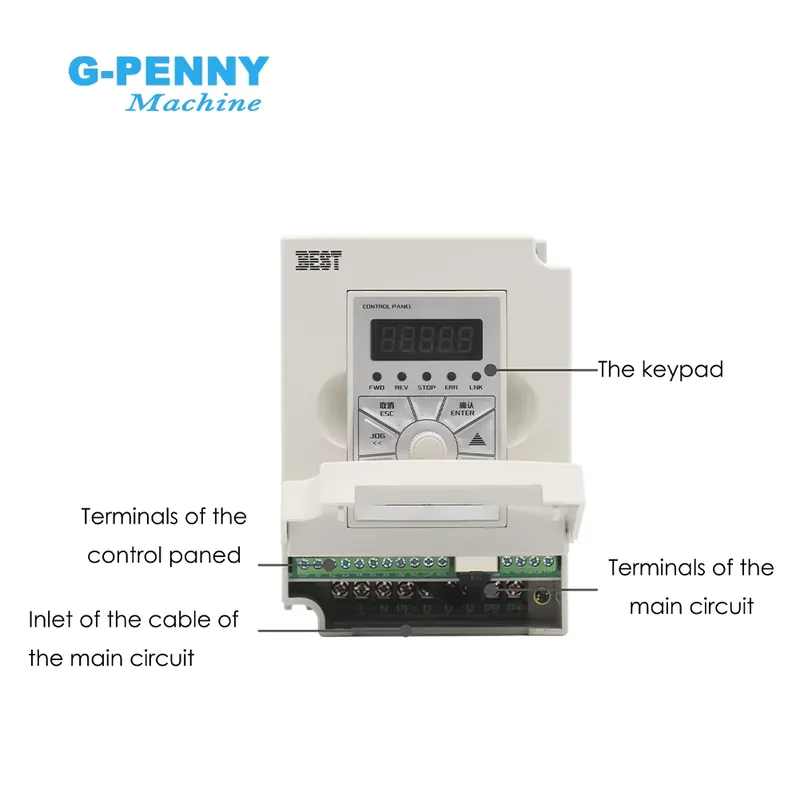 G-penny 2.2KW ER20 D80 Houtbew - 2.2Kw Water Cooled Spindle Kit Vfd recensie en prijs