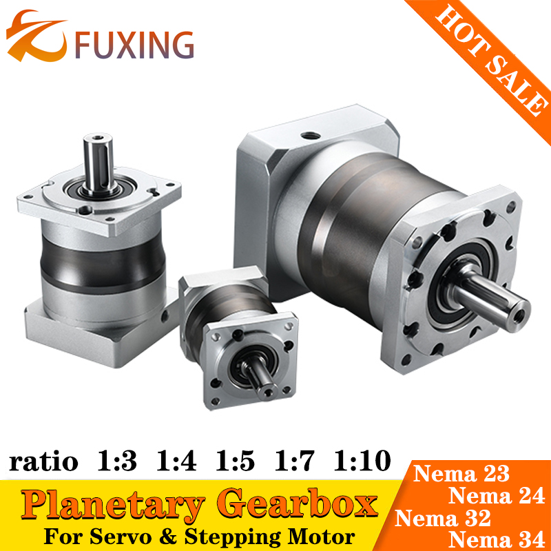PLF85A Verhouding 5:1 10:1 20: - Planetary Gearbox Reducer Nema 23 34 recensie en prijs