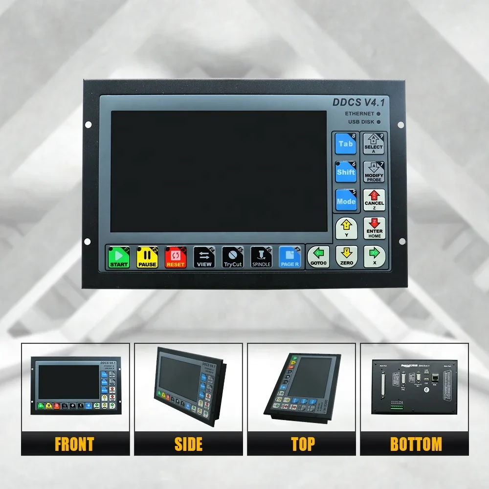 2026 HLTNC Nieuwste DDCS V4.1  - Ddcs V4.1 4 Axis Cnc Offline Controller recensie en prijs