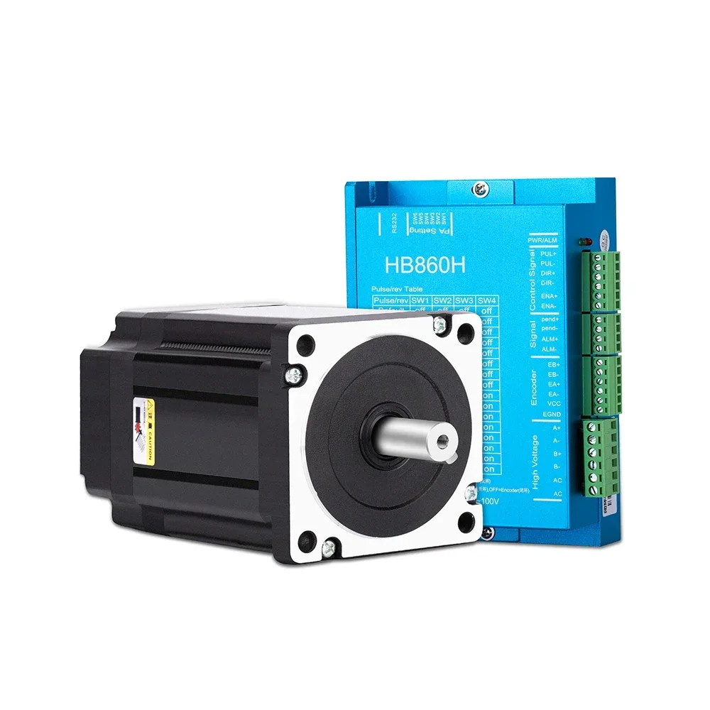 Stappenmotordriverset met gesl - Hybrid Servo Driver Nema 34 8.5Nm recensie en prijs
