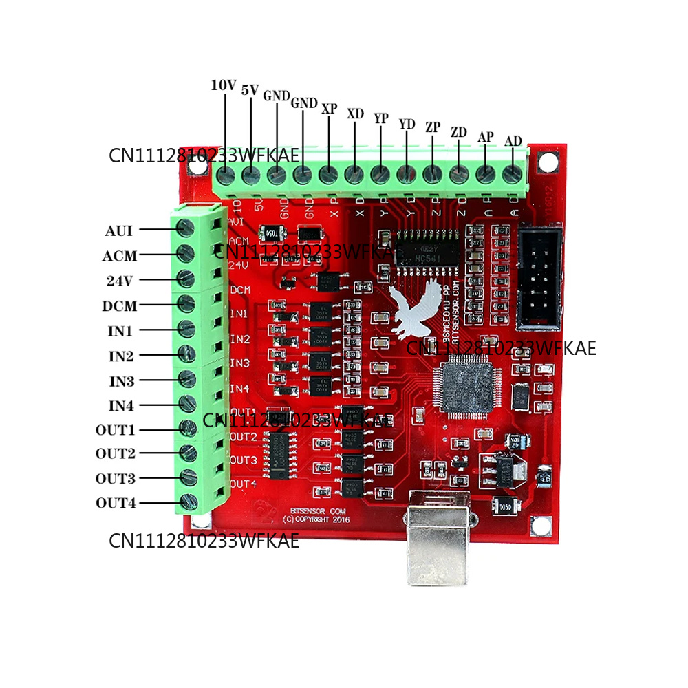 Breakout Board CNC USB MACH3 1 - Mach3 Usb Cnc Controller 4 Axis 100Khz recensie en prijs
