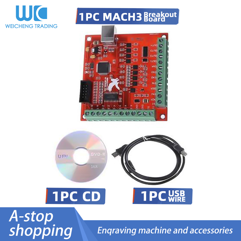 1Set 1PCS MACH3 Breakout Board - Mach3 Usb Cnc Controller 4 Axis 100Khz recensie en prijs
