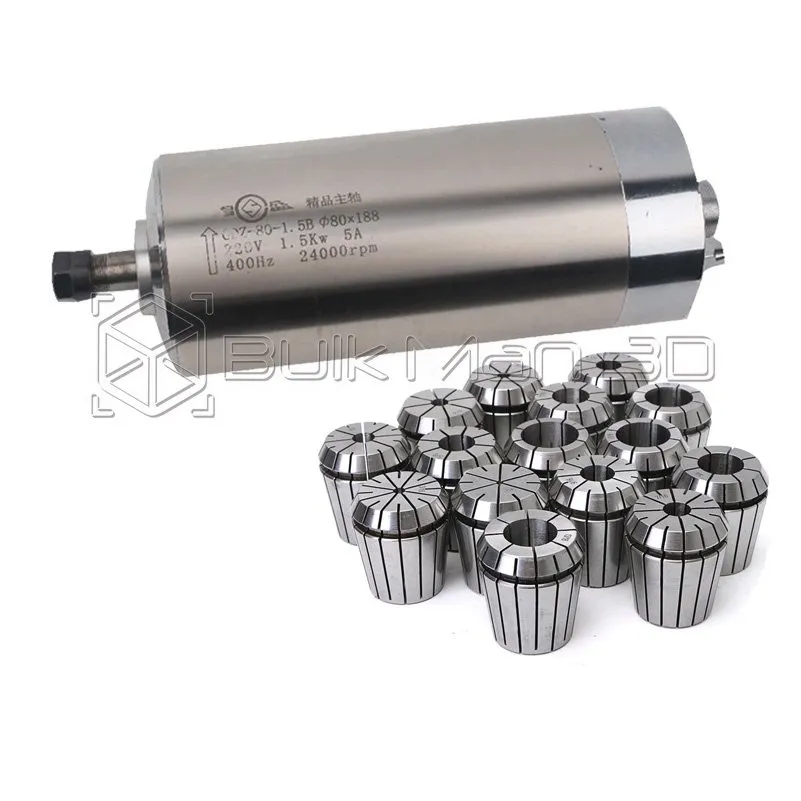 Hoge kwaliteit 2.2KW 220V/110V - Er20 Collet Chuck Spindle Motor 220V recensie en prijs