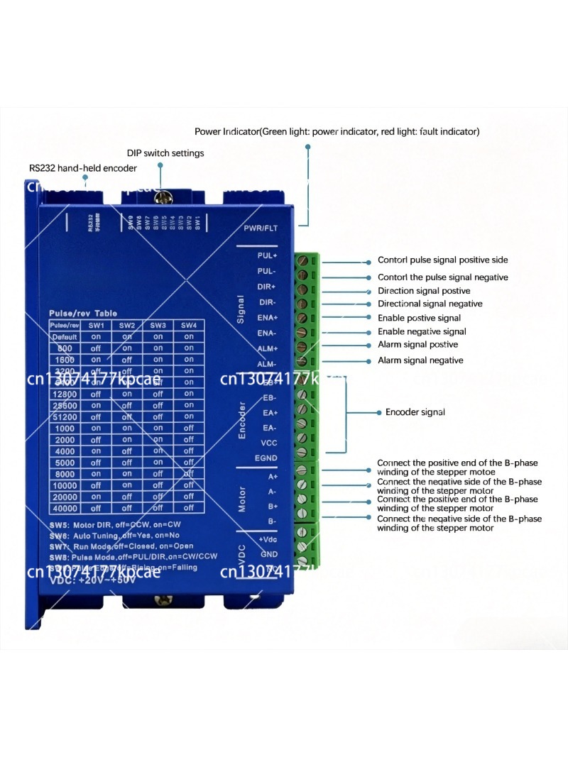 2-fasen gesloten lus stappenmo - Nema 23 Closed Loop Stepper Motor Driver Kit recensie en prijs