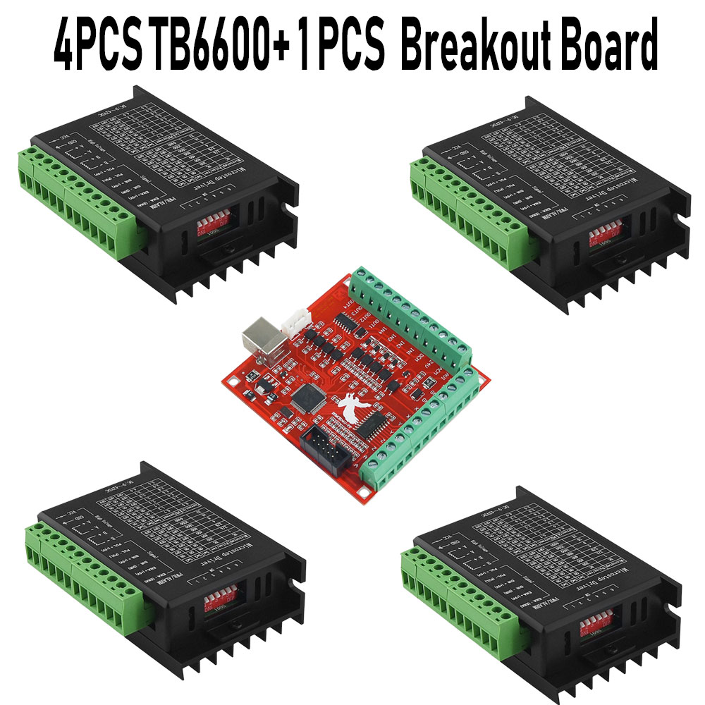 4 Stuks Stepper Motor Driver T - Mach3 Usb Cnc Controller 4 Axis 100Khz recensie en prijs