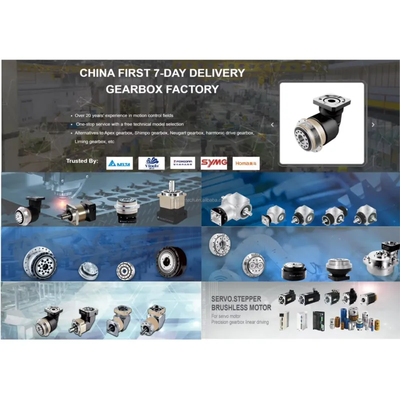 Hoogprecisie micro harmonische - Planetary Gearbox Reducer Nema 23 34 recensie en prijs