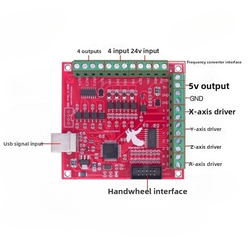 Breakout board CNC USB MACH3 1 - Mach3 Usb Cnc Controller 4 Axis 100Khz recensie en prijs