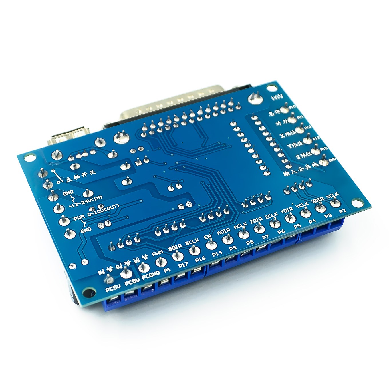 Verbeterde 5-assige CNC-interf - 5 Axis Cnc Breakout Board Interface Mach3 recensie en prijs